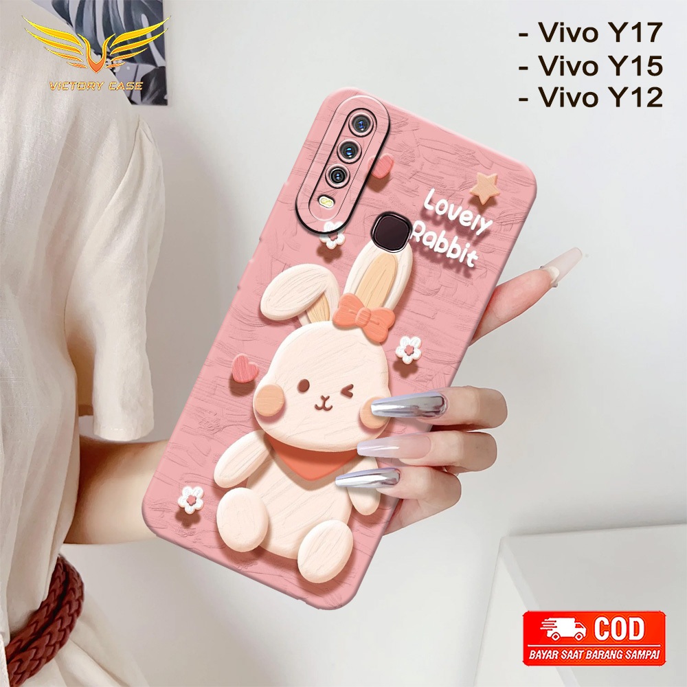New Kartun Case - Softcase Vivo Y17 / Y15 / Y12 - Terbaru - Case Hp Vivo Y17 / Y15 / Y12 - Casing Vi