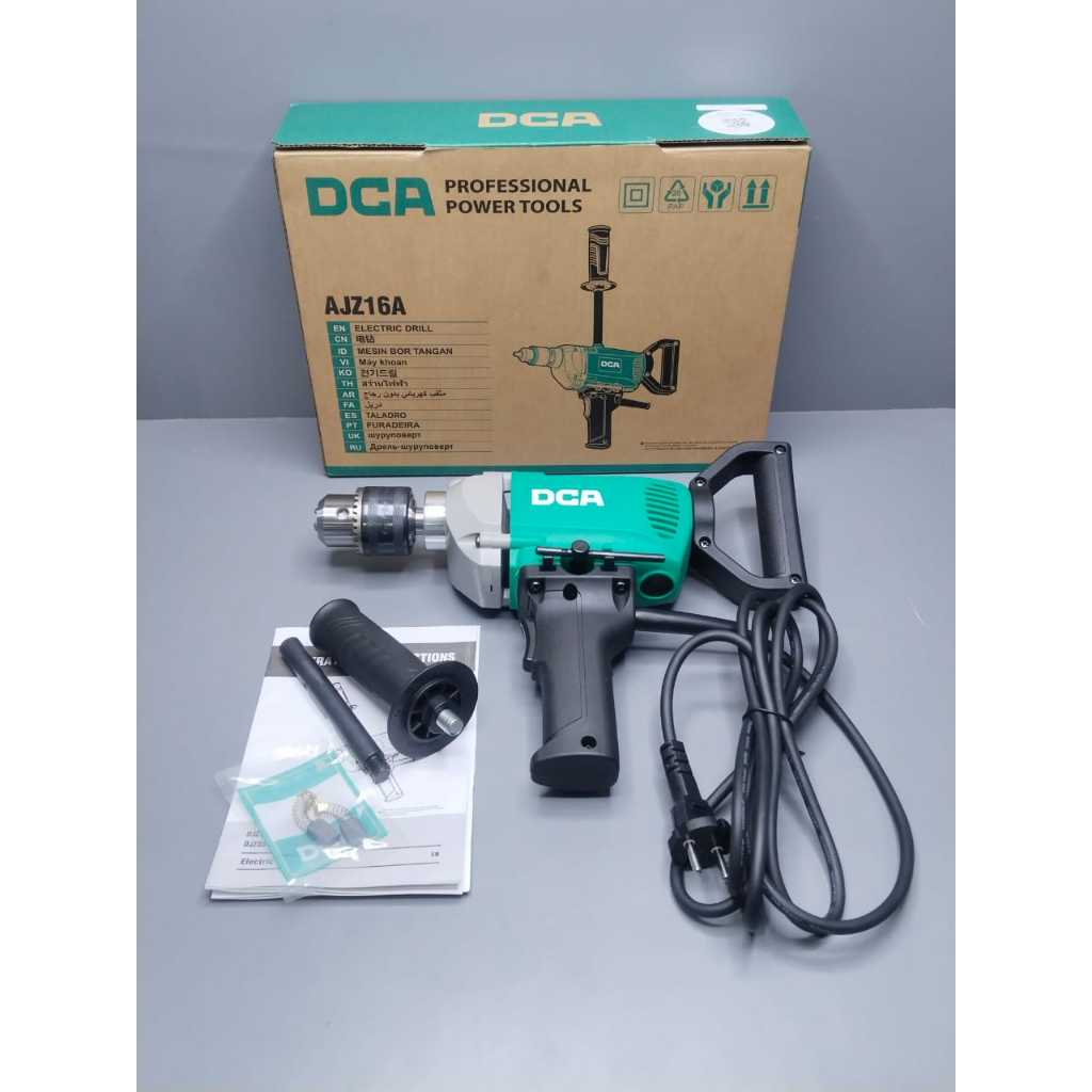 Mesin Bor Listrik DCA 16mm Mesin Bor DCA 16mm Drill Driver AJZ16A Kualitas Bagus