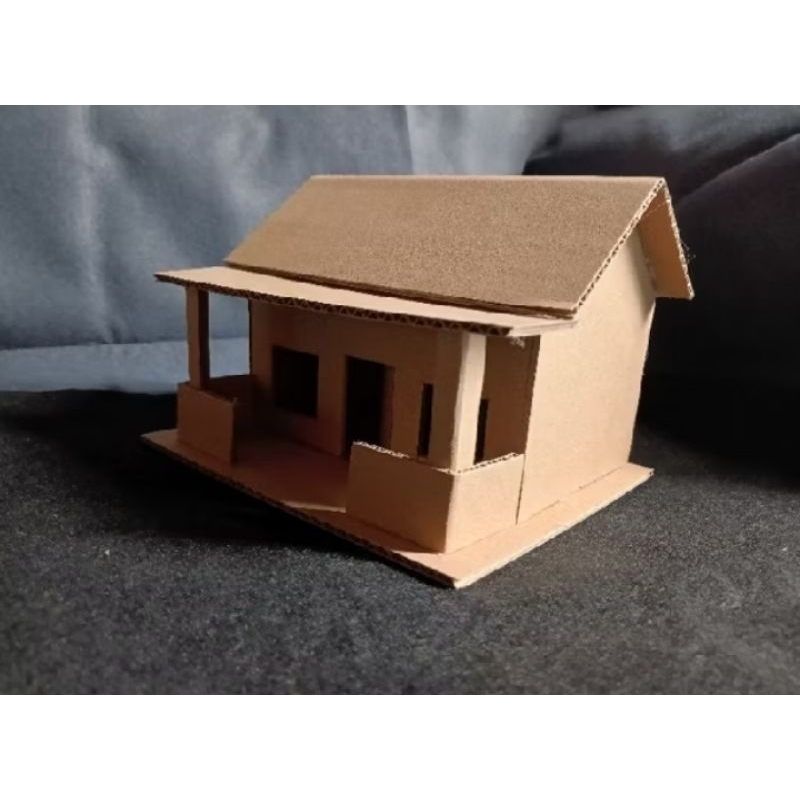 

MINIATUR PRAKARYA RUMAH | DARI KARDUS SUDAH DIRAKIT