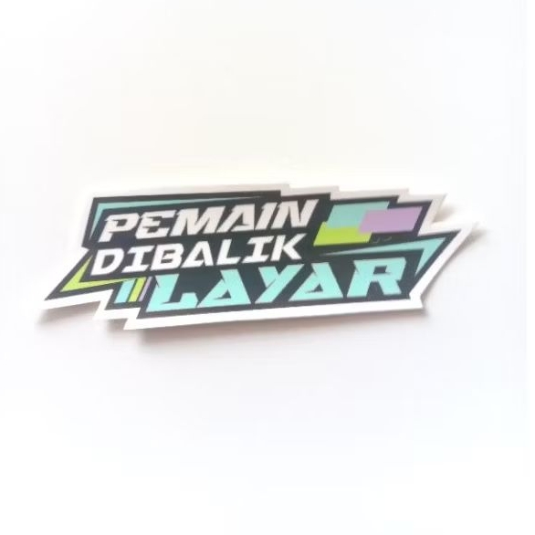 

stiker pemain di balik layar/stiker viral