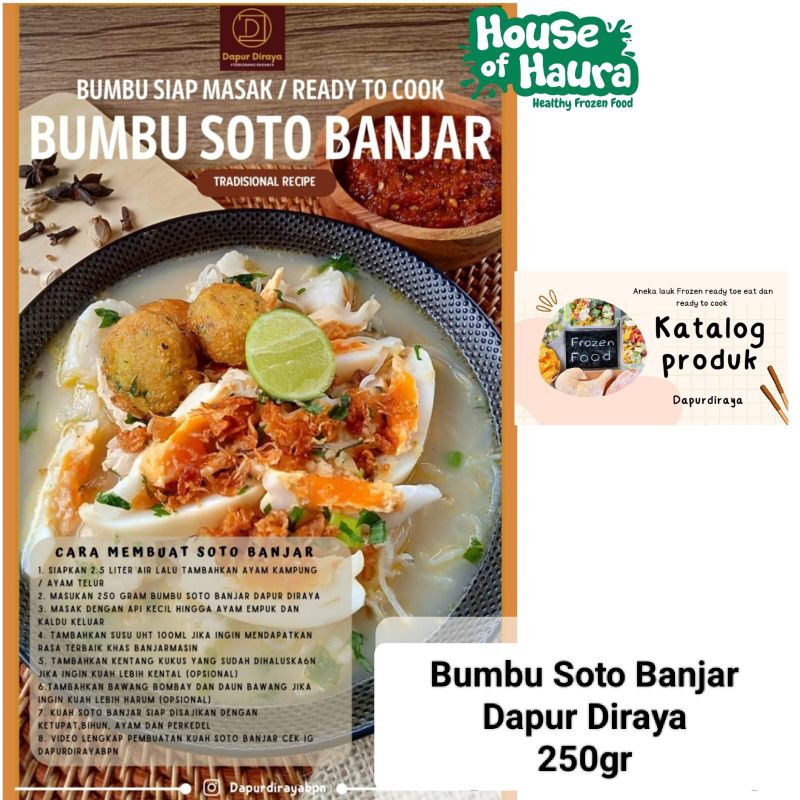 

Bumbu Soto Banjar Diraya