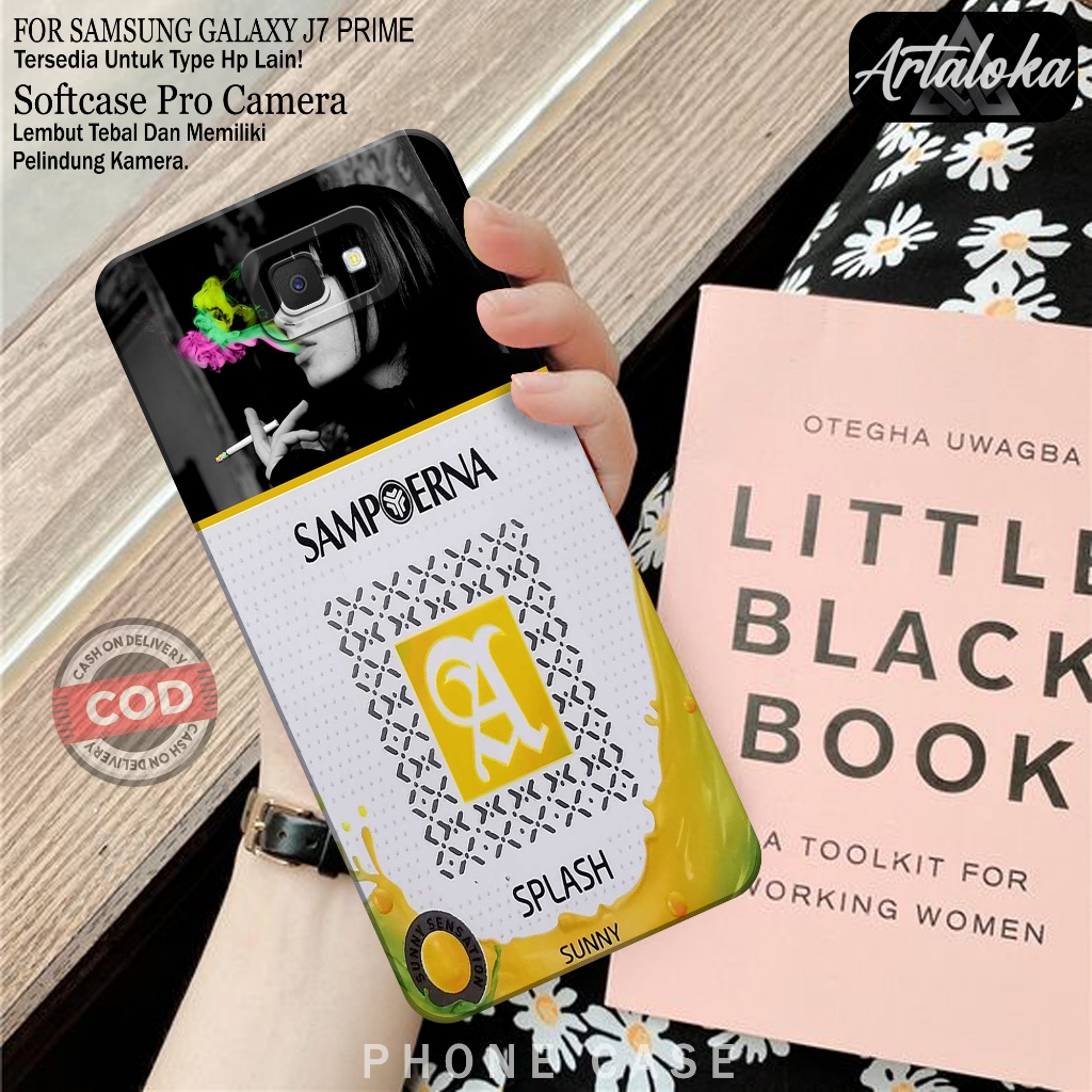 Case Hp Samsung Galaxy J7 Prime Fashion Case RK Case Samsung Galaxy J7 Prime Silikon TPU Pro Camera 
