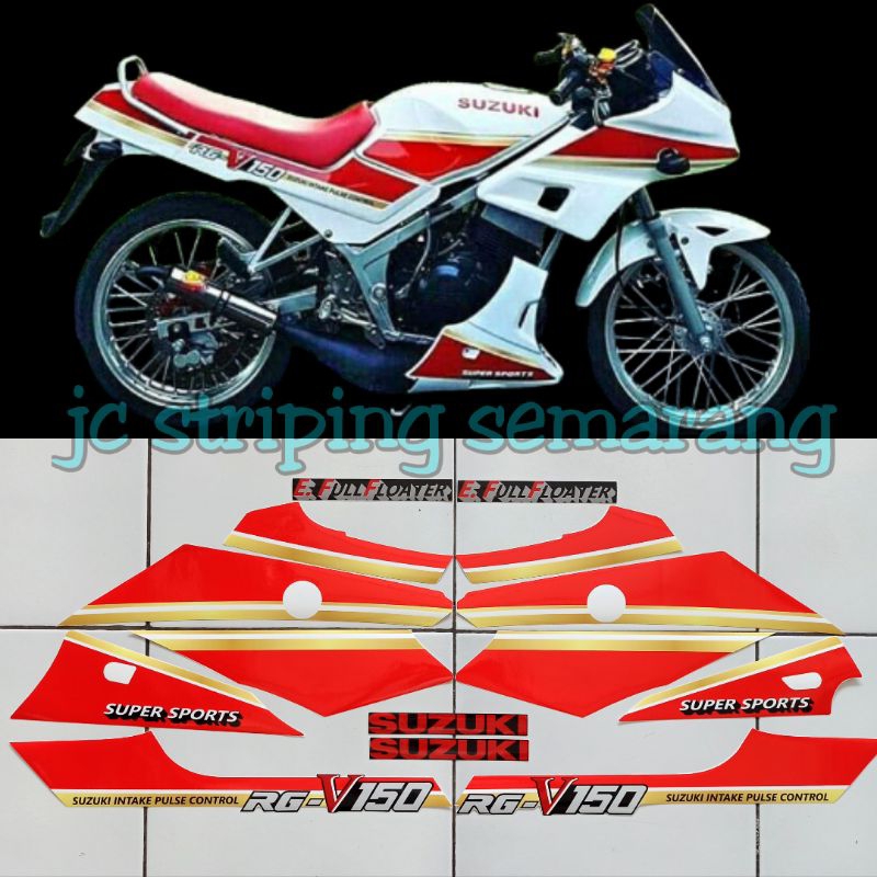 striping suzuki rgv150 (rgr sprinter)