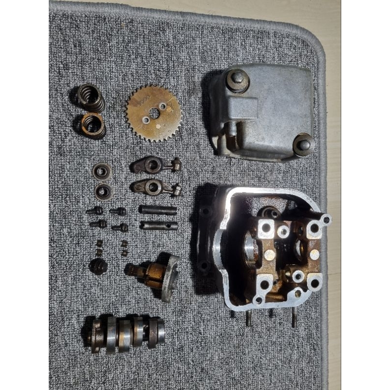 BLOK HEAD UDAH DI PORTING SCOOPY ESP/BEAT ESP (K44) STATER HALUS *FULL ISI