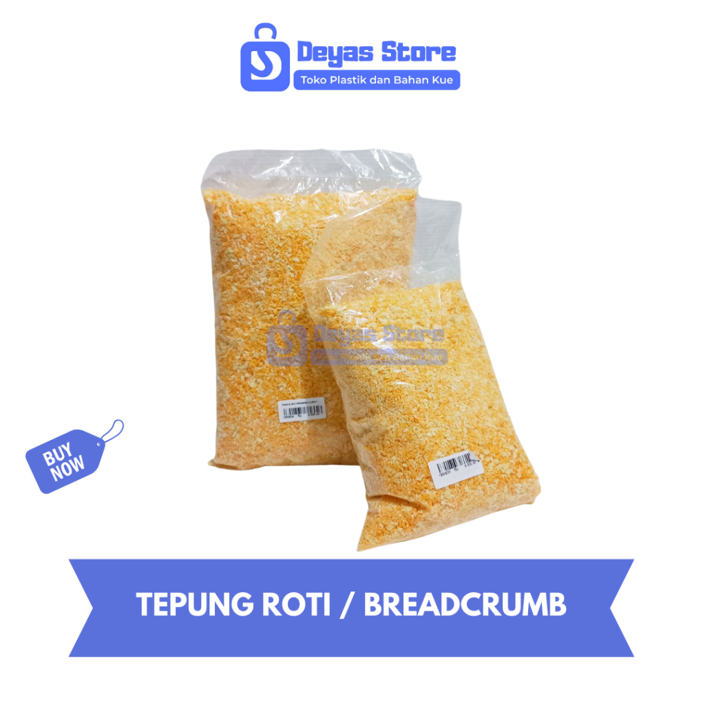 

Breadcrumb / Tepung Roti / Panir Kasar / Tepung Panir 500gr