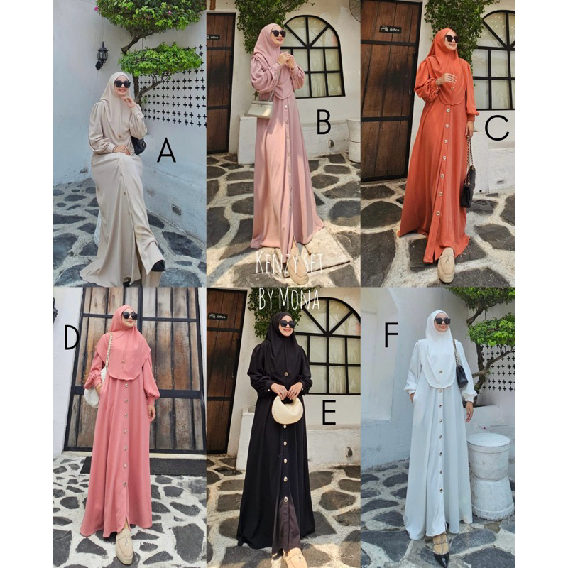 gamis Mona syar’i / premium dress Mona
