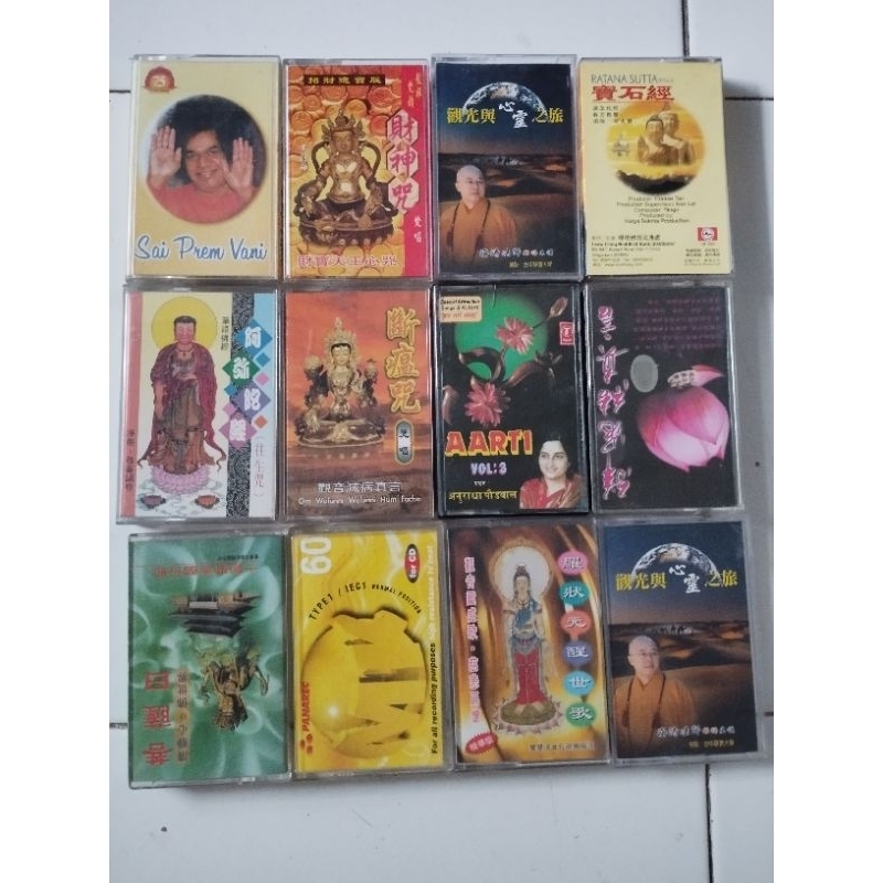 Kaset Tape Lagu Sembahyang Budha