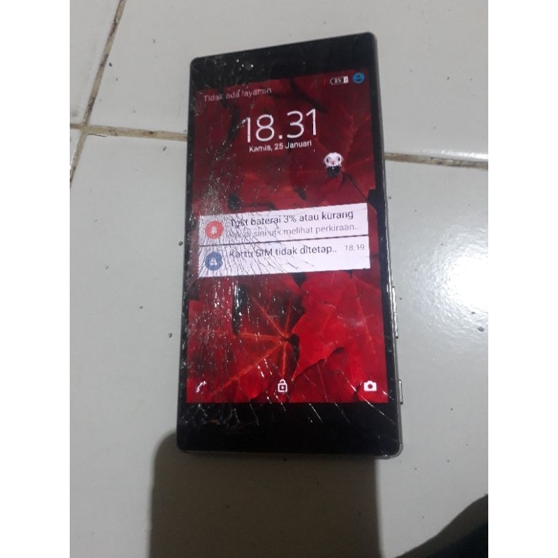 SONY EXPERIA z5 PREMIUM MESIN HIDUP MINUS LCD