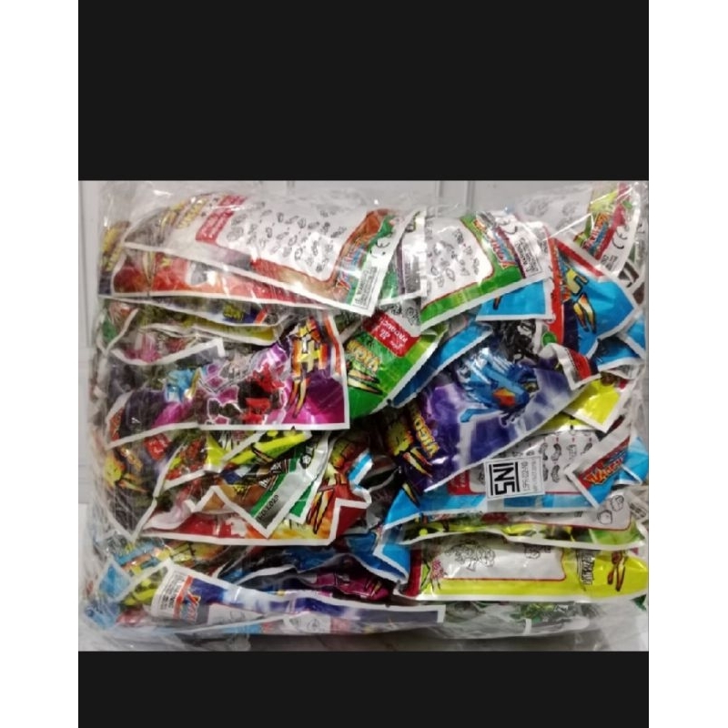 50 pcs robot Gundam kecil - Santo rakit isi 50 pcs / robot Gundam / robot murah