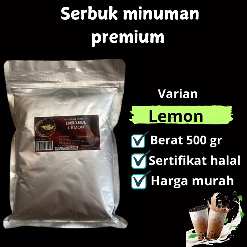 

serbuk minuman LEMON 500g