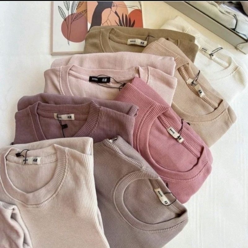 Kaos Oblong Rip Knit Premium Lengan Panjang Kaos Pria Dan Wanita Kaos Rip Premium