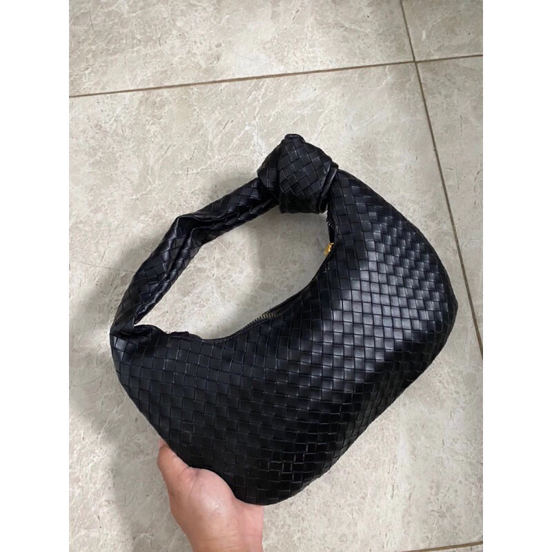 Bottega jodie mini sling bag handbag tas tangan wanita anyaman kulit