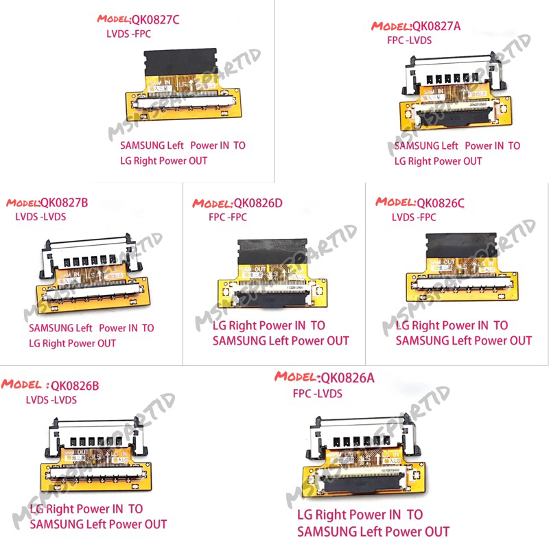 KONVERTER LVDS FHD 51PIN SOCKET TCON LVDS 51PIN
