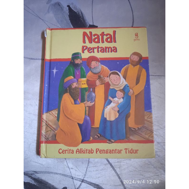 buku cerita alkitab pengantar tidur - Natal pertama