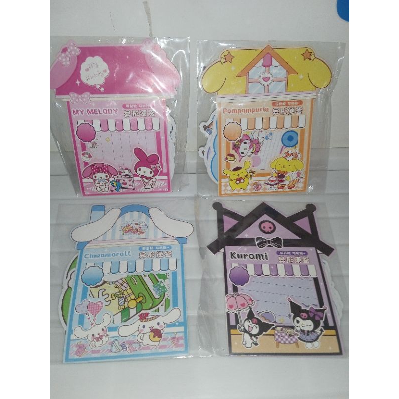 

Mainan Stiker Buku Viral Kuromi - Melody (1pc) random