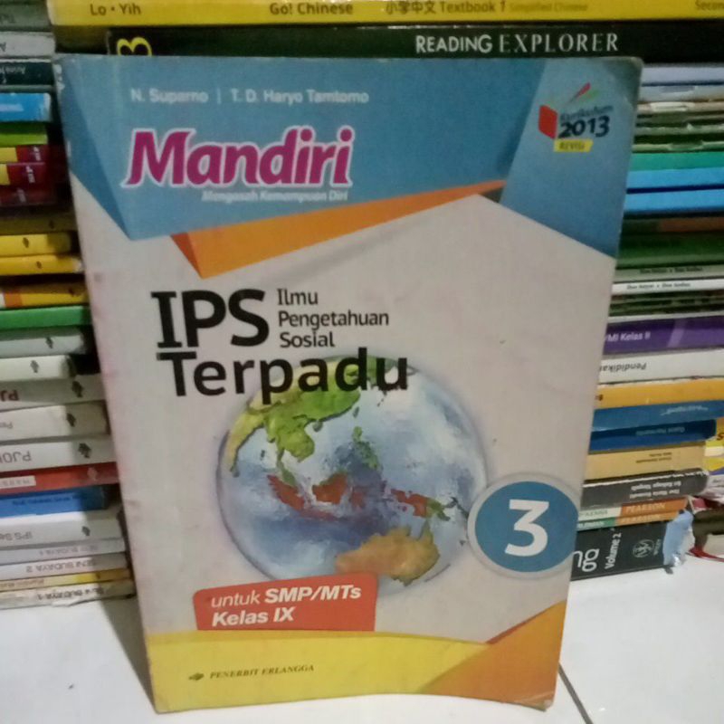 buku mandiri IPS kelas 9 penerbit Erlangga