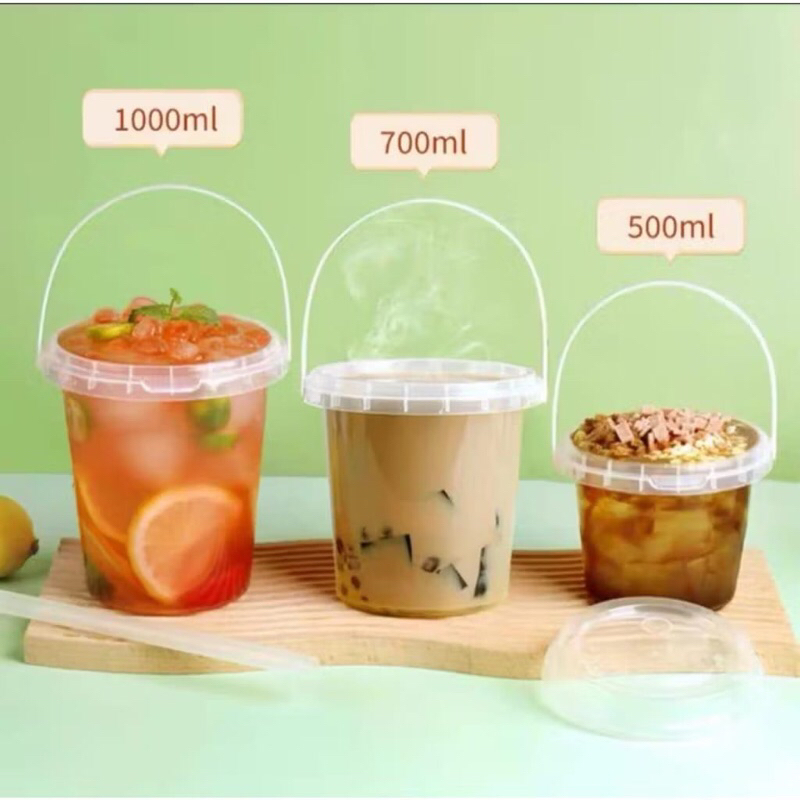 Cup Ember Dessert Es buah 500 ml 700ml 1000ml