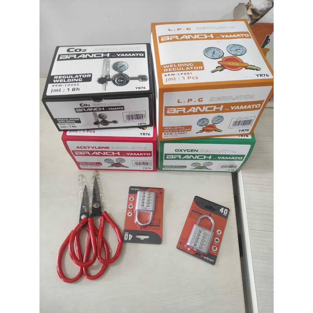 REGULATOR LAS ARGON/CO/CO2 KDK YAMATO / REGULATOR ARGON KDK YAMATO / Regulator Las Oksigen Yamato Ox