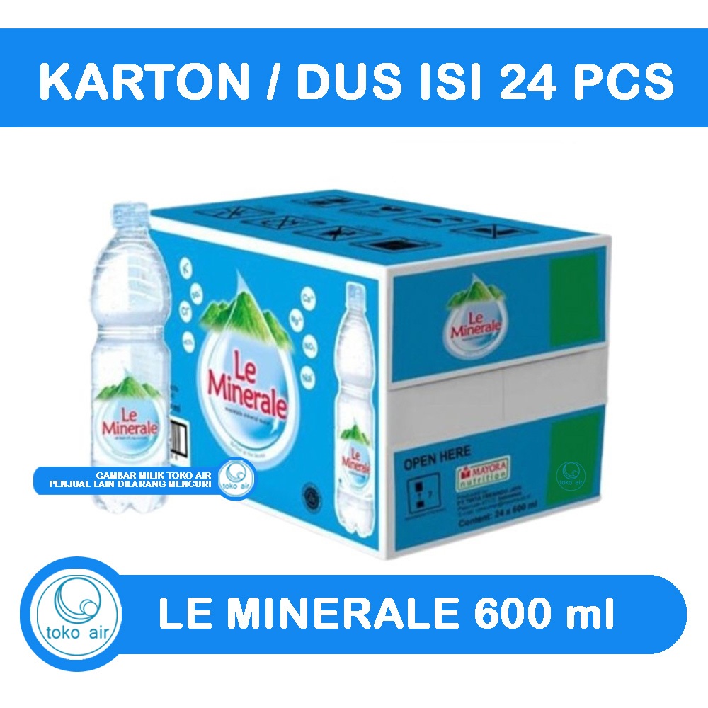 

Le Minerale 600 ml - Air Mineral