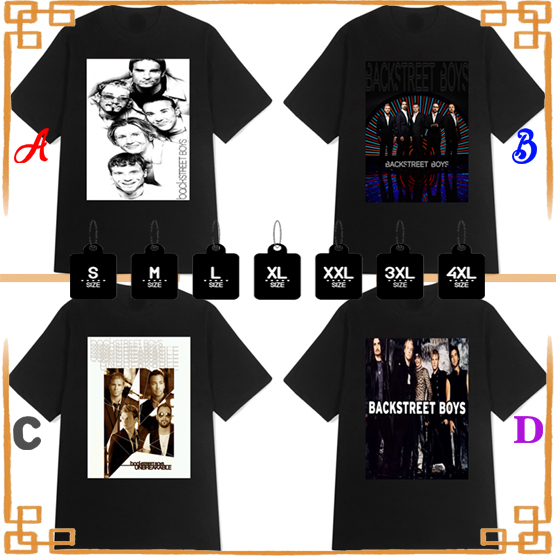 Backstreet Boys Tshirt Bahan 100% Cotton | Casual T-SHIRT Size S M L XL XXL 3XL 4XL | READY STOCK LA