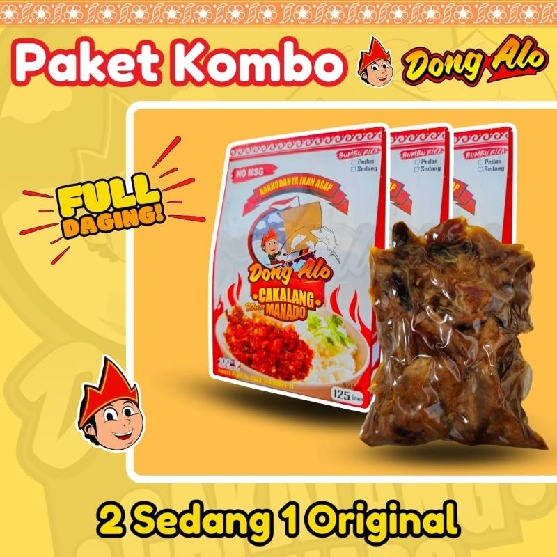 

Dong Alo - Kombo 1 Sambal Cakalang Suwir Rica The Best!!!