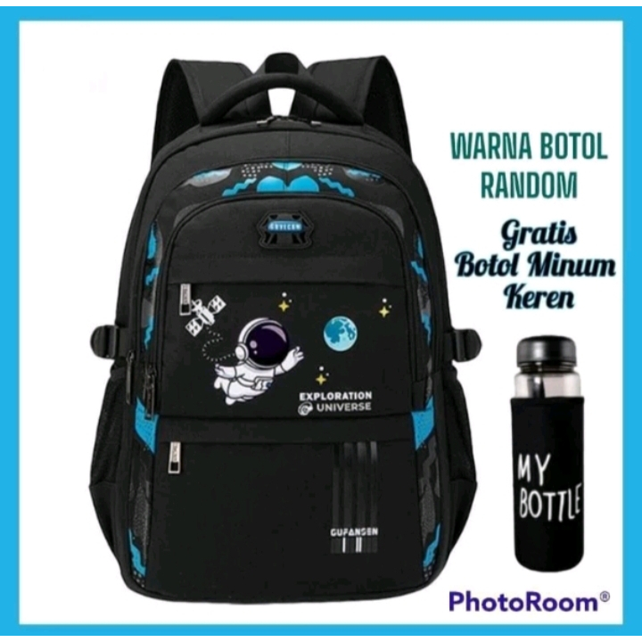 Tas astronot - Tas anak laki laki sd premium -Tas sekolah anak laki laki perempuan  sd dan smp anti 