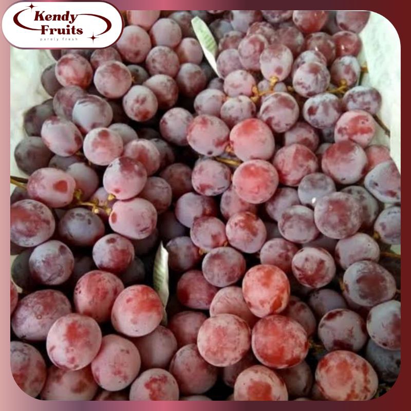 

ANGGUR Red Globe Import Aussie| Buah Segar Sehat Fresh