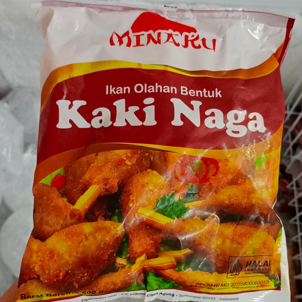 

Minaku Kaki Naga Olahan Ikan 500 gram Frozen Food Yogyakarta Jogjakarta