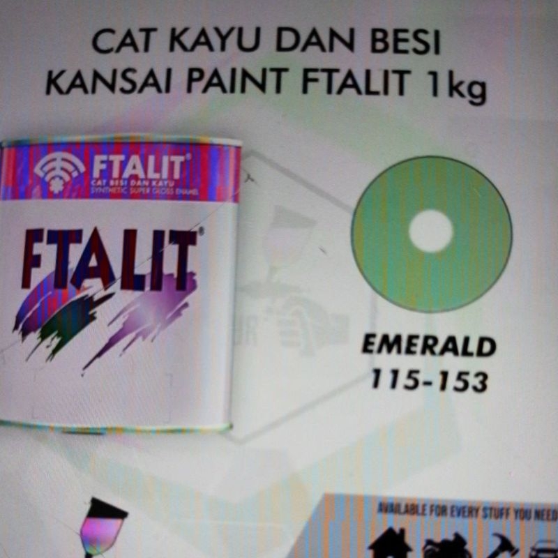 Ftalit 158 Emerald 1 kg