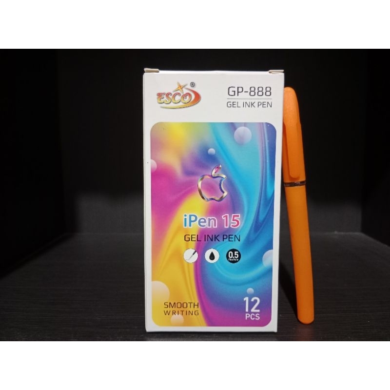 

(12 PCS) PULPEN GEL APPLE PACK