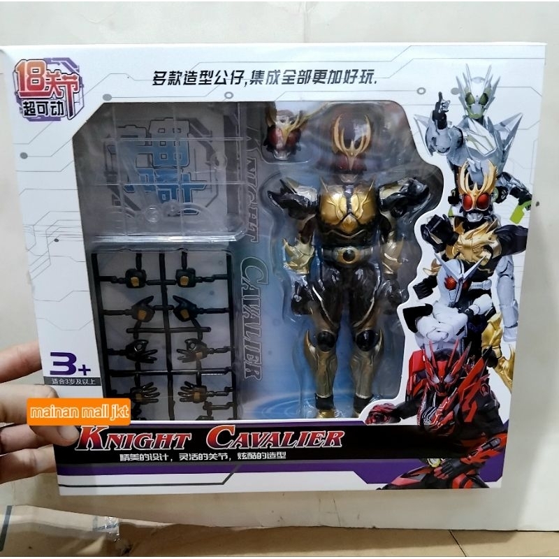 Kamen rider action figure SHF Kamen Rider Kuuga Rising - figure satria baja hitam - Kamen rider figu