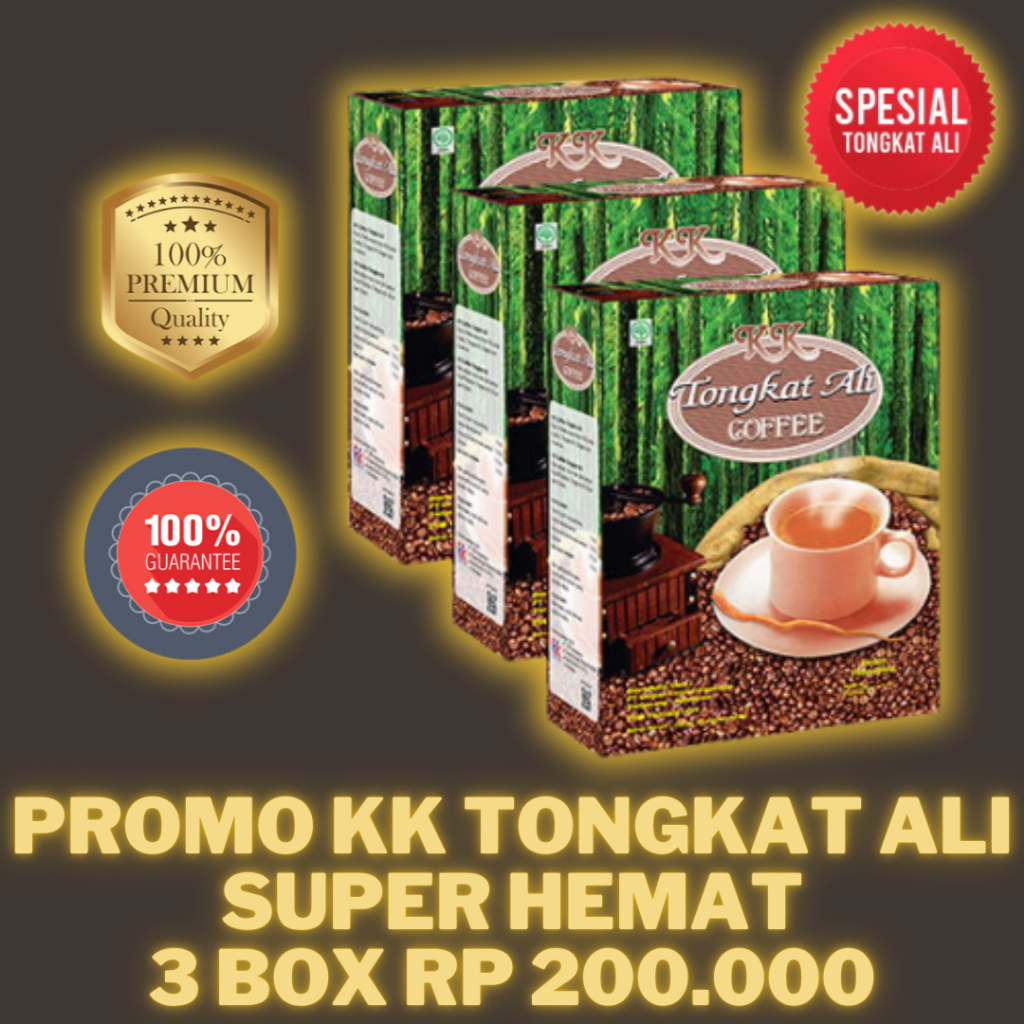 

KK Coffee Kopi Kesuburan , Bontanikal 5 in 1 (Tongkat Ali) Original KK Indonesia