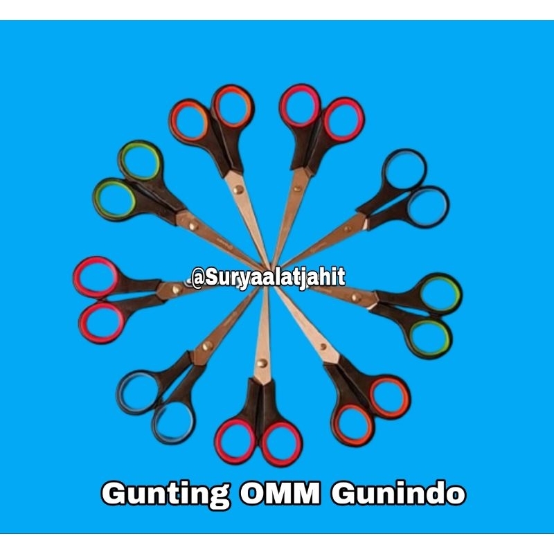 

Gunting Gunindo (OMM)14cm Stainless Steel =rp.6.500/1pcs