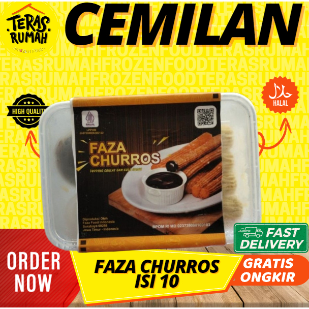 

KHUSUS INSTANT : FAZA CHURROS CEMILAN ISI 15