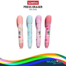 

Weibo wb 3438 Penghapus Pensil Mekanik Motif Karakter Lucu