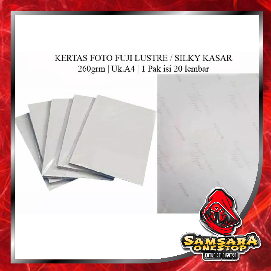 KERTAS FOTO FUJI SILKY / PAPER FOTO FUJIFILM SILKY