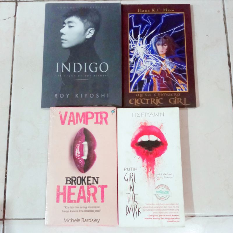 OBRAL BUKU MURAH ORIGINAL / NOVEL HOROR / NOVEL THRILLER / CERITA MISTERI / INDIGO / GIRL IN THE DAR