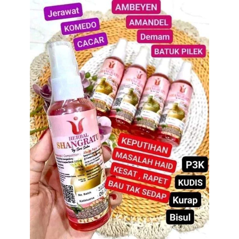 

5 Botol HSR, HERBAL SHANGRATU BPOM ORI