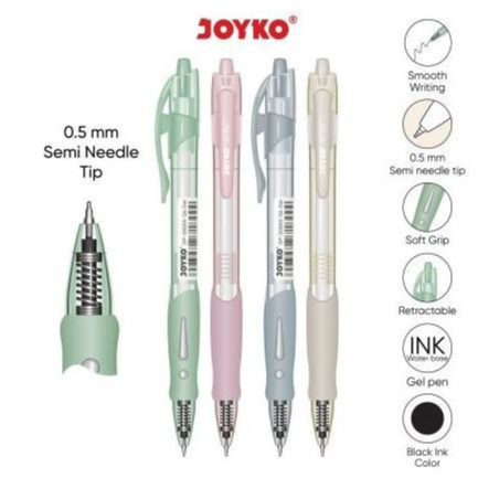 

Pulpen Pen Cetek Pastel Joyko GP-265AN Q4( SATUAN )