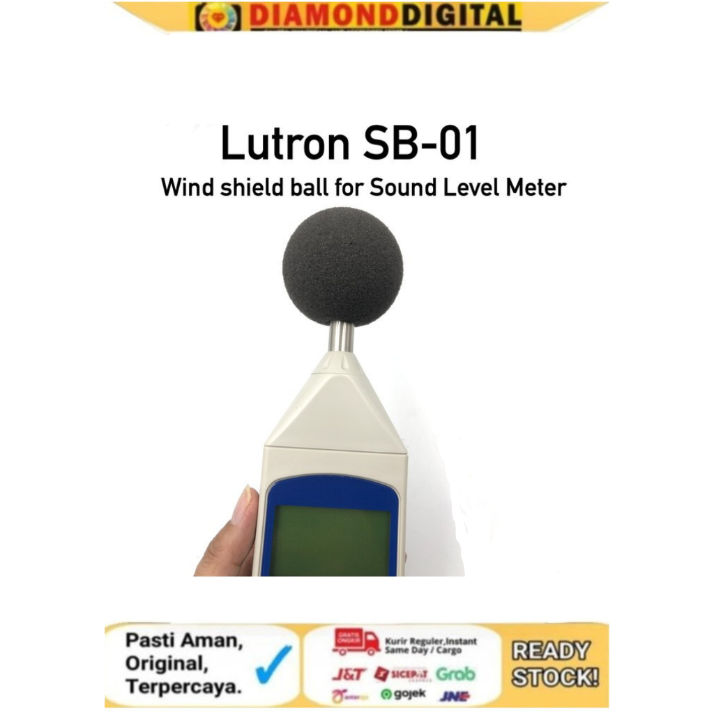 LUTRON SB-01 WIND SHIELD BALL untuk semua produk Sound Level LUTRON