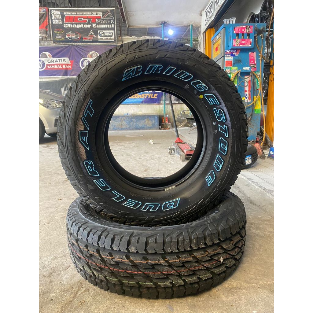 Ban Mobil Bridgestone AT Ring 15 235 75 R15 Terbaru 2024 Taft,Jimny,Katana Out White List