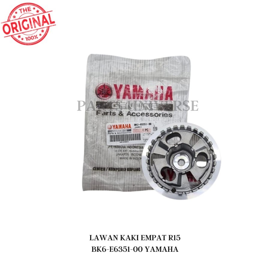 LAWAN KAKI EMPAT 4 R15 BK6 E6351 00 ASLI ORIGINAL YAMAHA 100%