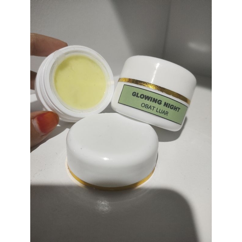 GLOWING NIGHT CREAM HQ5 CREAM MLM GLOWING