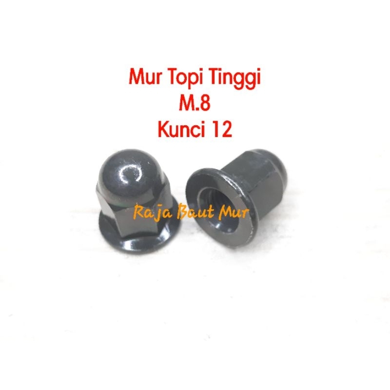 Mur topi knalpot yamaha m.8 baut 12