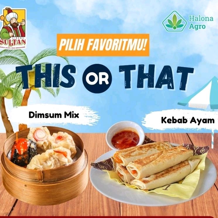 

Paket Hemat Dimsum dan Kebab Daging