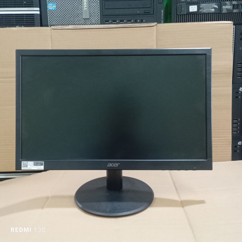 Monitor LED Acer 19inch EB192Q 60Hz no minus like new bergaransi