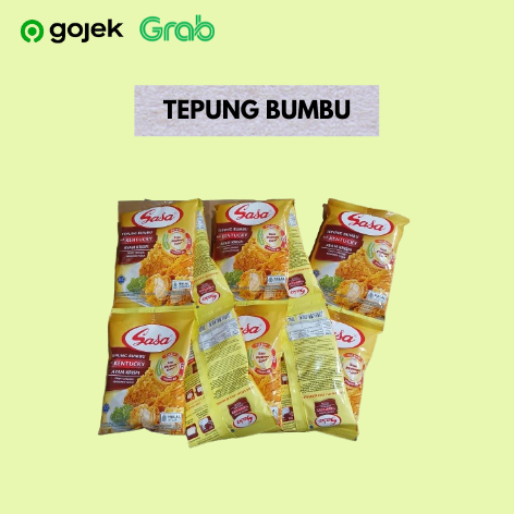 

Sasa Tepung Bumbu Kentucky Ayam Krispi 70 Gram - 10 Pcs (1 Renceng)