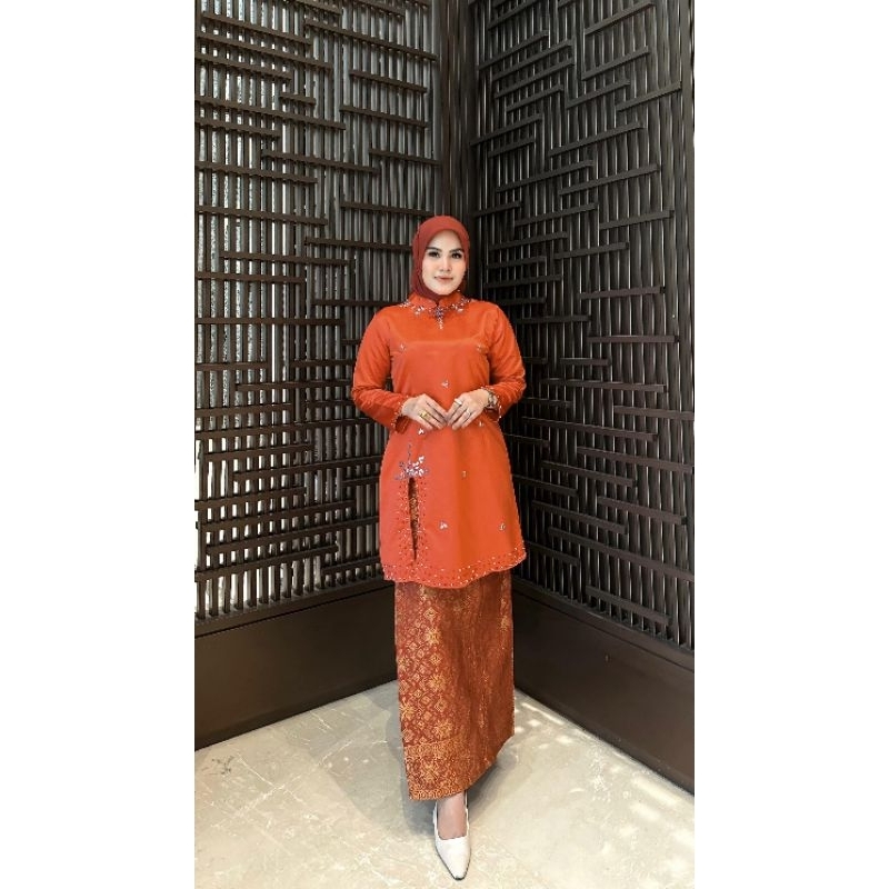 Set tunik payet//kebaya//kebaya payet//kebaya modern