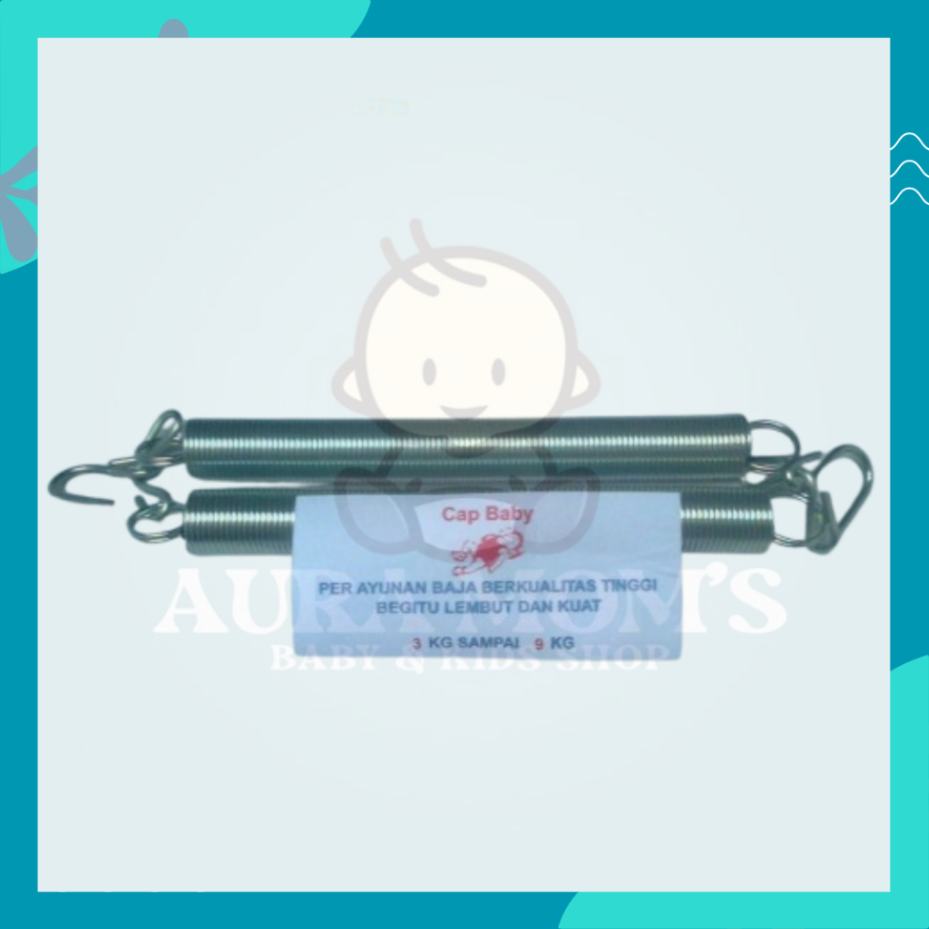 Per ayunan baja cap baby 1per jumbo (3-9kg) - Perak