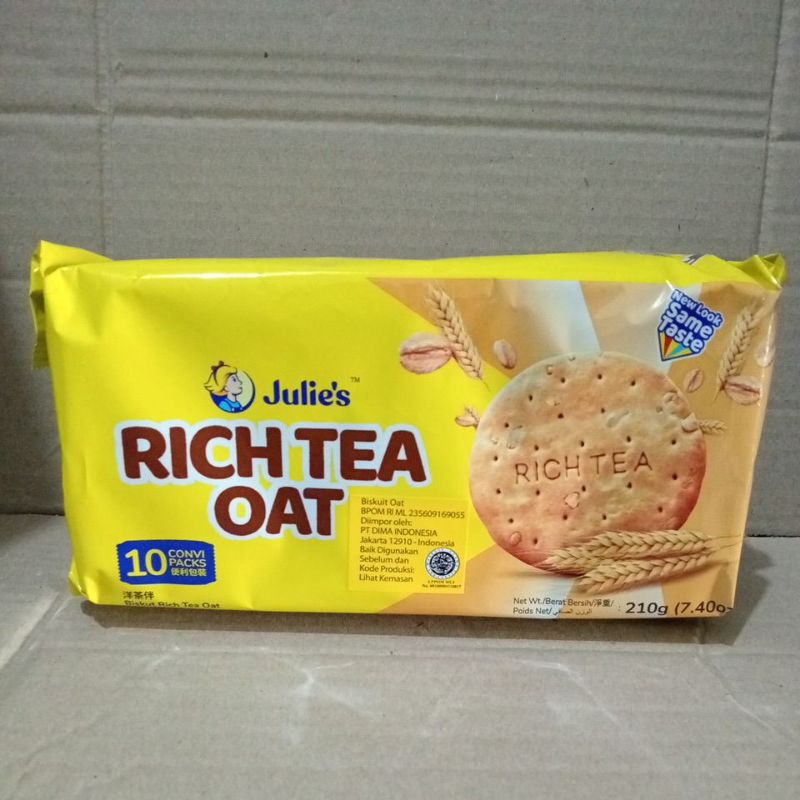 

Julie's Rich Tea Oat 210g